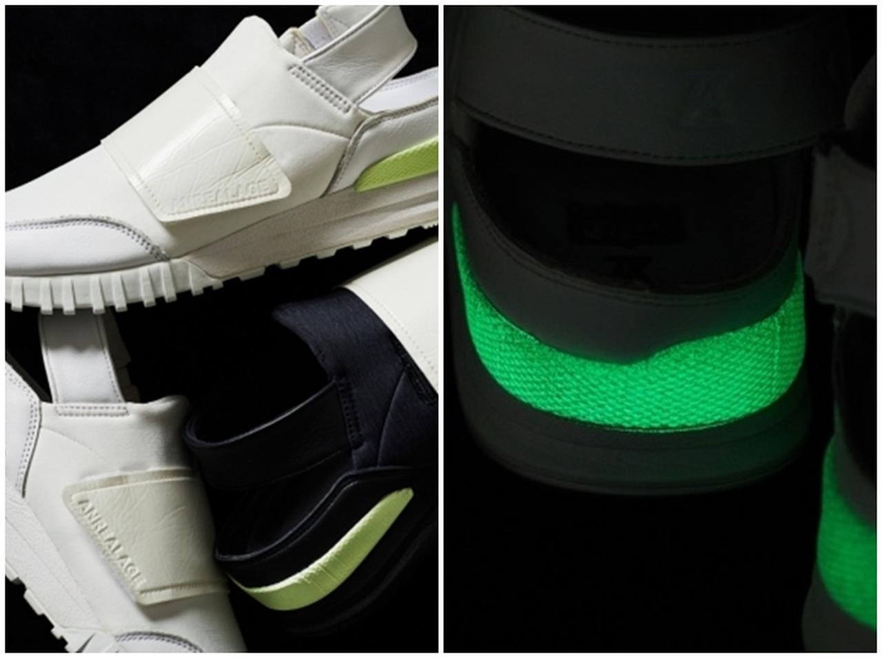 オニツカタイガー、スニーカーを履いて加わった力で発光するスニーカーを発売!