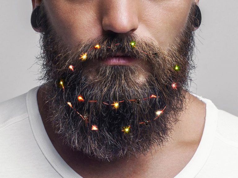 ひげ男子に朗報！自慢のひげをライトアップできちゃう「クリスマス電飾」がアツい