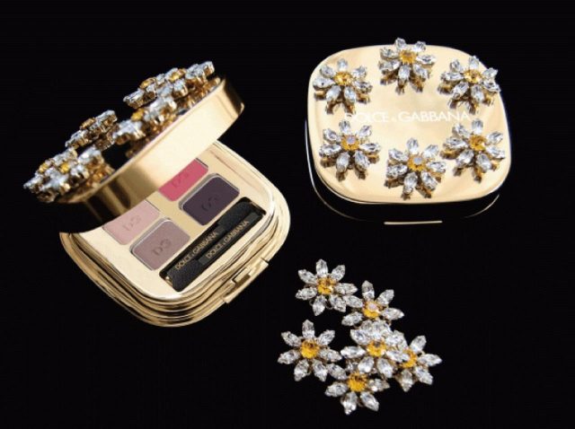 ドルチェ＆ガッバーナ、アイシャドウの天面にデコレーション サービス