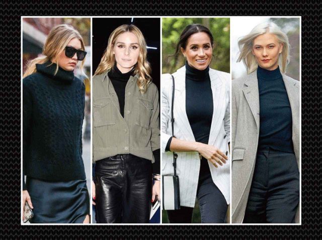 黒のタートルネックをおしゃれに着こなす4つのテクニック！