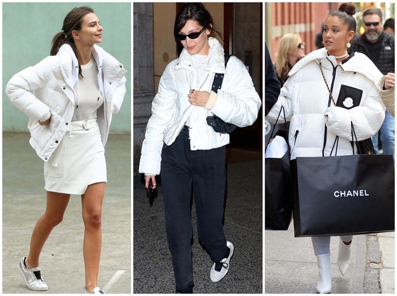 おしゃれに差がつくホワイトダウンにセレブが夢中