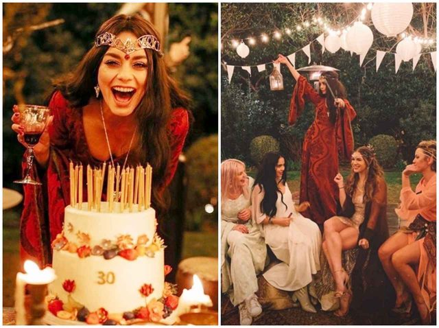 ヴァネッサ・ハジェンズの誕生会がまるで『ロード・オブ・ザ・リング』の世界