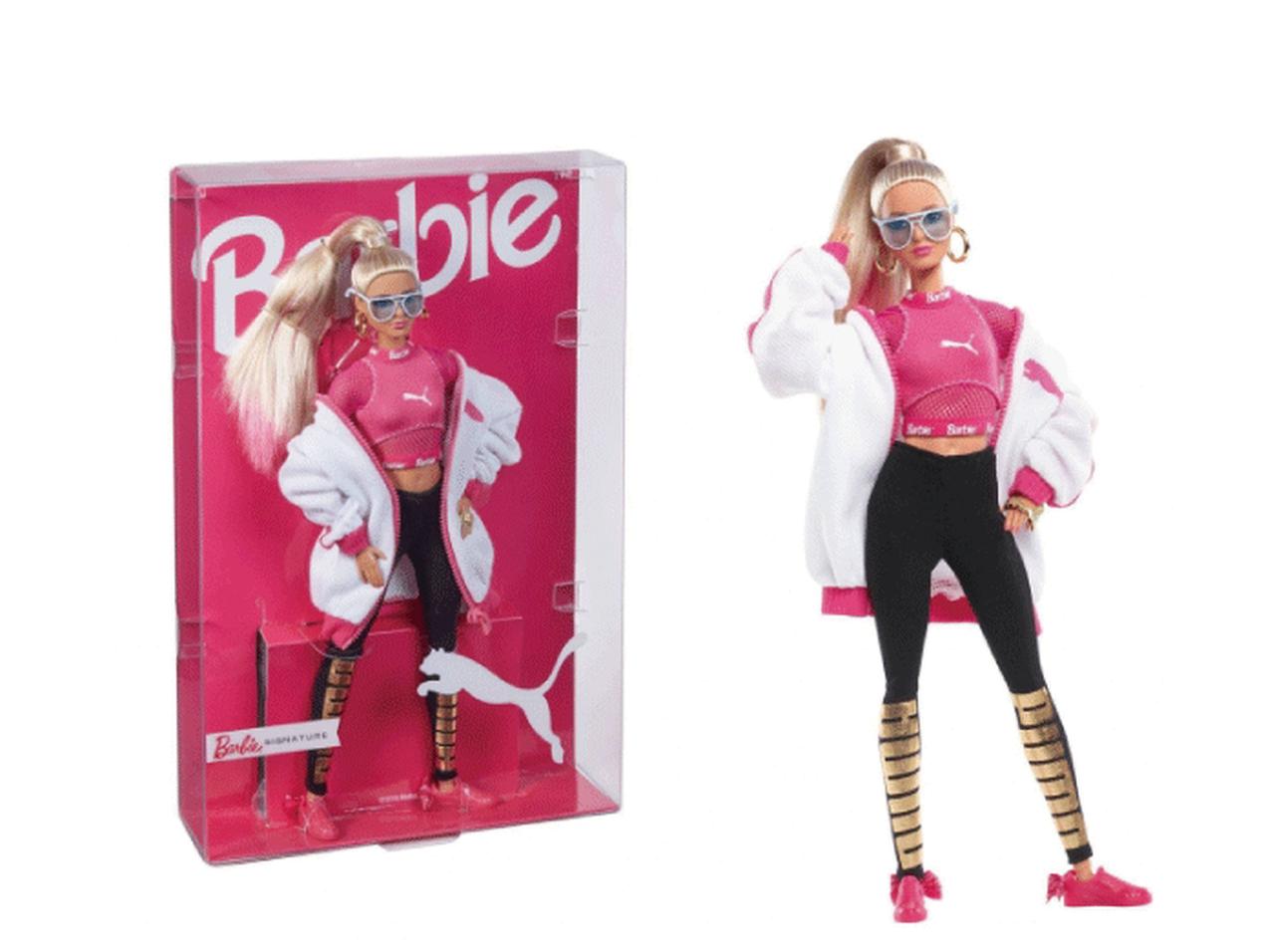 プーマを着たバービー、日本で300体限定で発売!