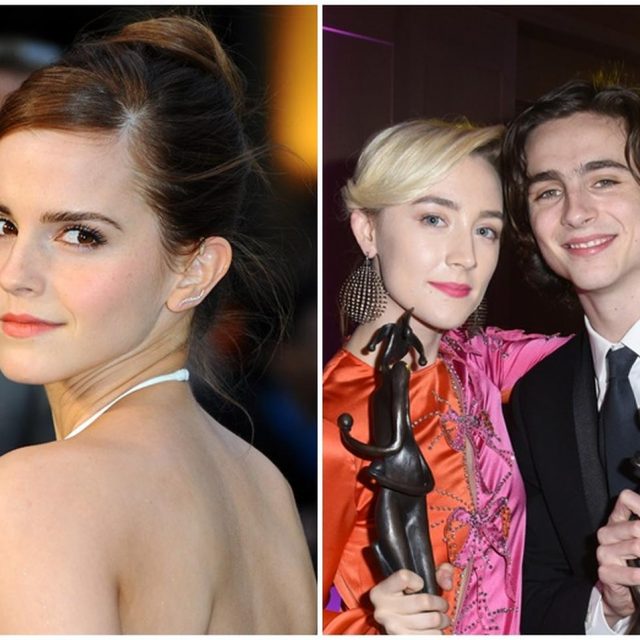 エマ・ワトソン、ティモシー・シャラメ＆シアーシャ・ローナンと仲良し写真を公開