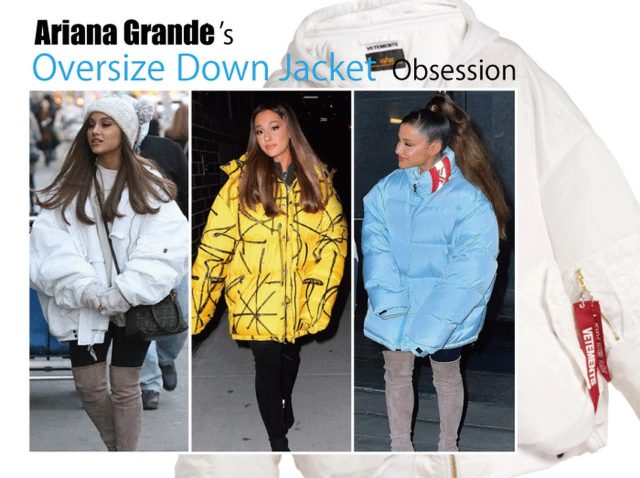 アリアナ・グランデ、今年はオーバーサイズダウンにハマる♡