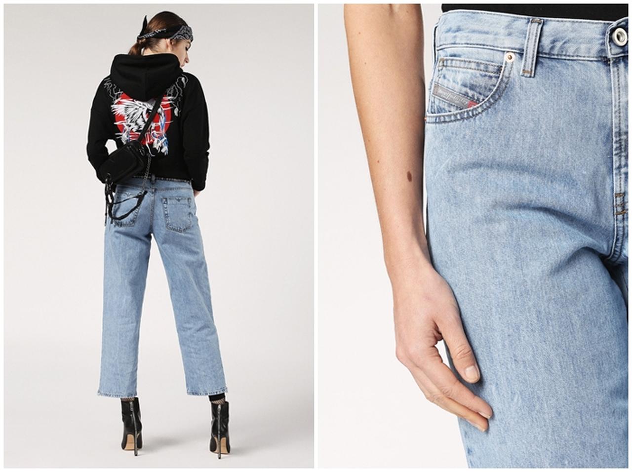 ディーゼルのワイドフィットデニムが、注目の旬シルエット！