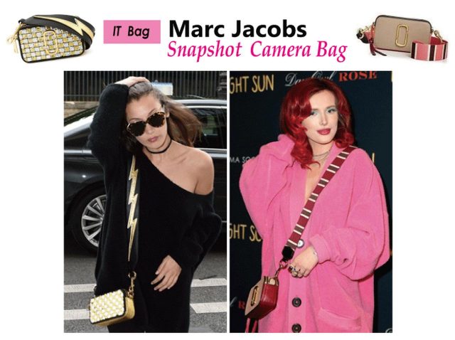 マーク ジェイコブスのカメラバッグを愛用するセレブ