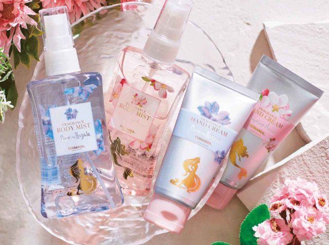 ディズニープリンセスがデザイン！LA発のフレグランスブランドとコラボ