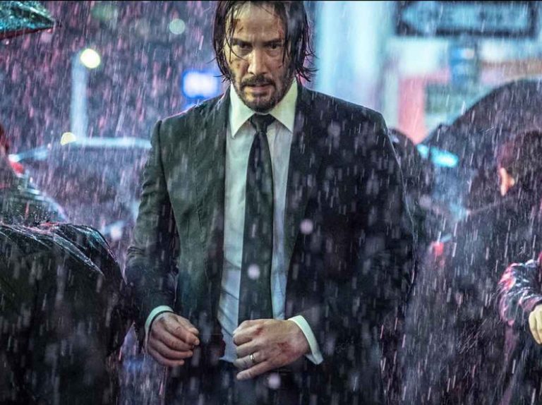 キアヌ・リーブスがずぶ濡れ全力疾走！『ジョン・ウィック3』の予告編が公開