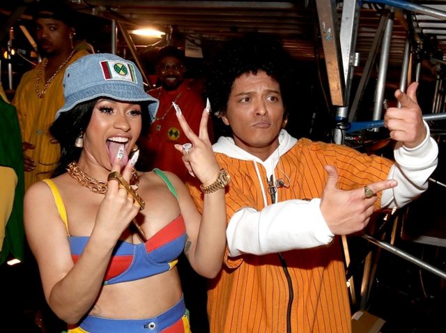 ブルーノ・マーズ、カーディ・Bとのコラボ第2弾を近日発表か