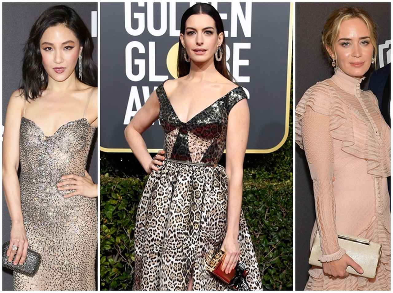 ジミー チュウのクラッチ、ゴールデン・グローブ賞でセレブを輝かせて