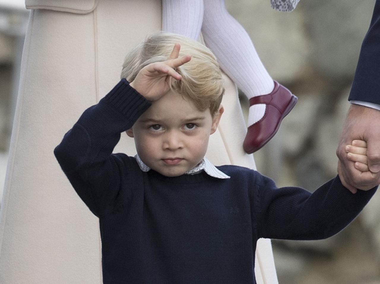 ジョージ王子、自分のことを「全く違う名前」で呼んでいる