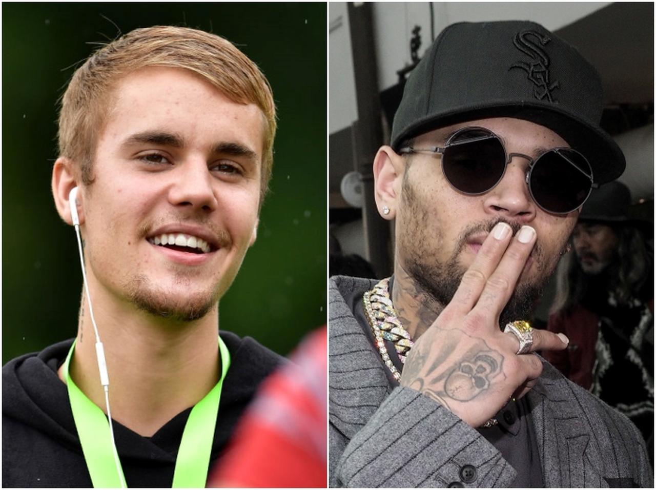 ジャスティン・ビーバー、レイプ冤罪主張のクリス・ブラウンに「エール」