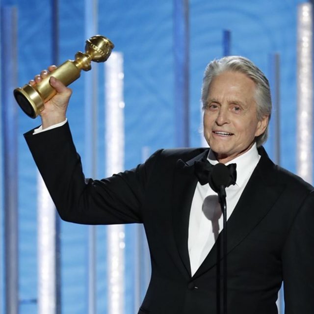 マイケル・ダグラス、受賞スピーチで「アリガトウ」と日本語で感謝【ゴールデン・グローブ2019】