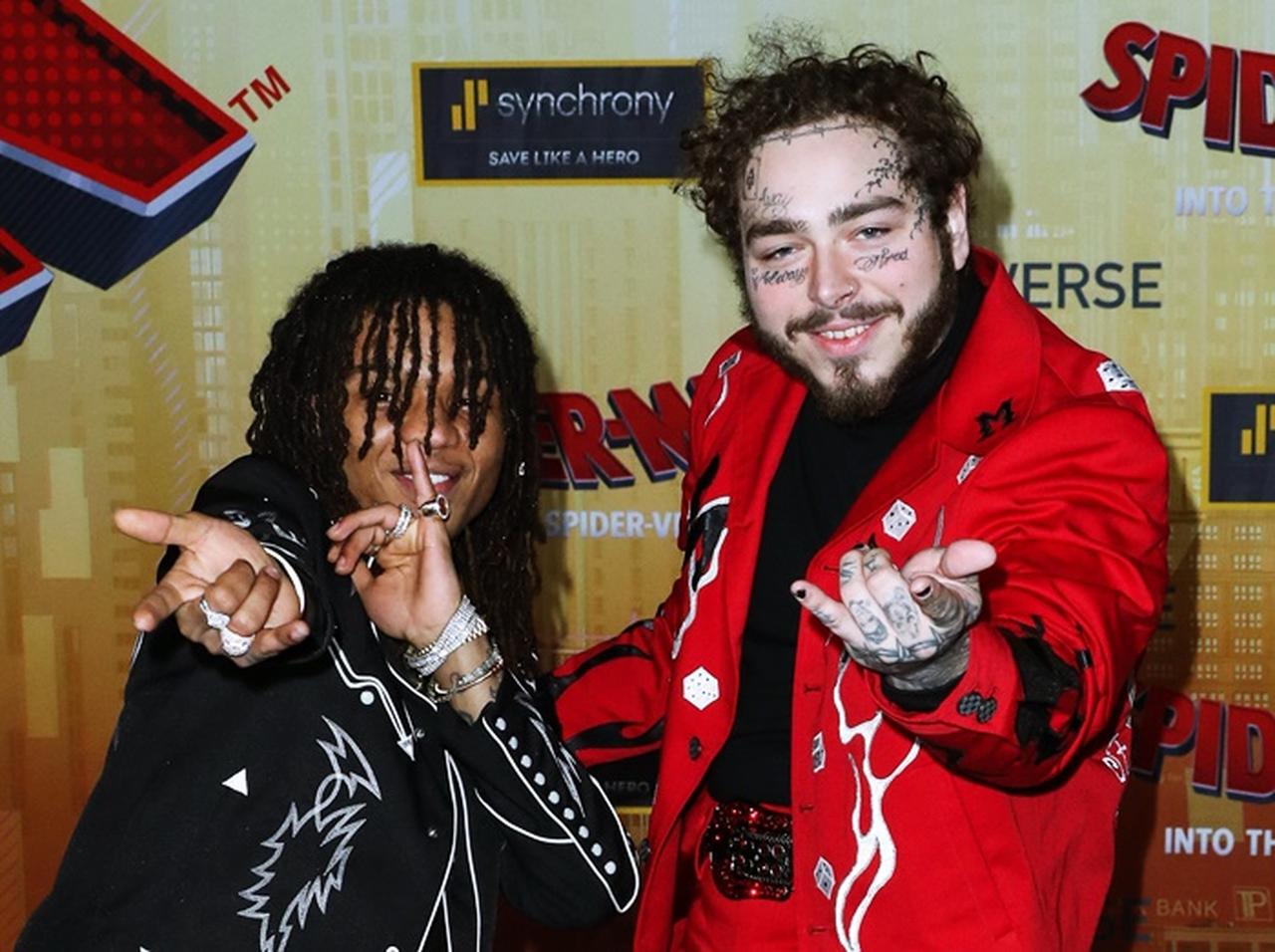 ポスト・マローン、スウェイ・リーとのコラボ曲MVでレコーディングの「裏側」を公開