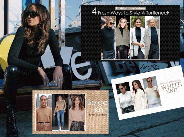 ニットで冬をオシャレに乗り切る、セレブの着こなし集！