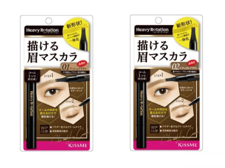 描ける眉マスカラ!眉マスカラとペンシル機能が一体化コームに