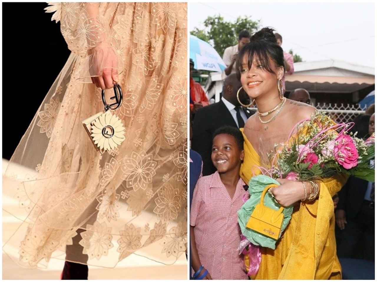 何も入らない極小バッグが新トレンド！早速セレブも愛用中