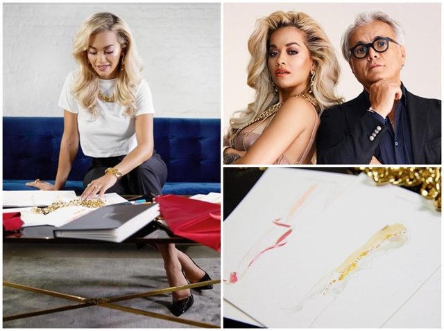 リタ・オラとジュゼッペ ザノッティが特別なコラボコレクション発表
