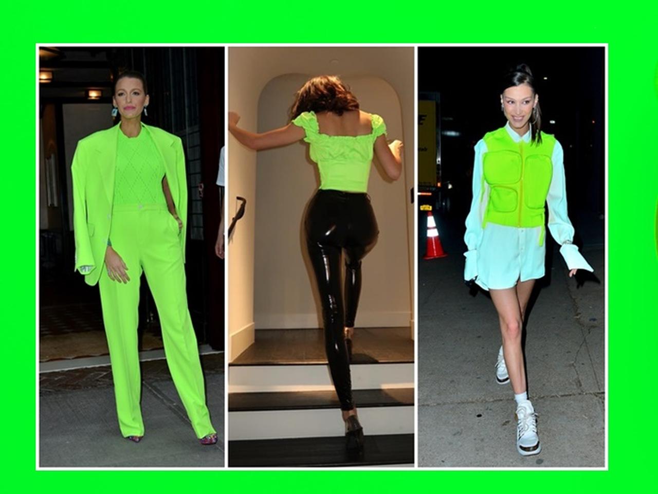 マンネリ脱却!冬の「ネオングリーン」が新トレンド