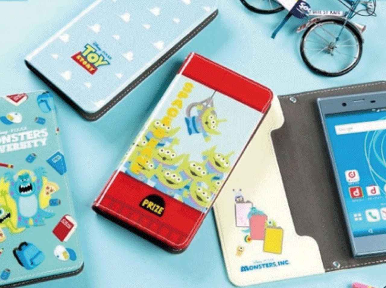 トイ・ストーリー、モンスターズ・インクなどのスマホケース発売