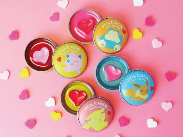 ポケモン、キャンディリップグロス発売