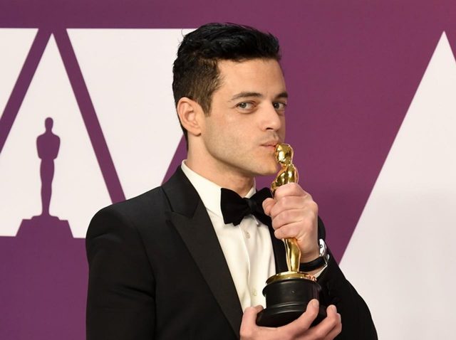 『ボヘミアン・ラプソディ』ラミ・マレック、恋人と「連続キス」で唇にハプニング【アカデミー賞2019】