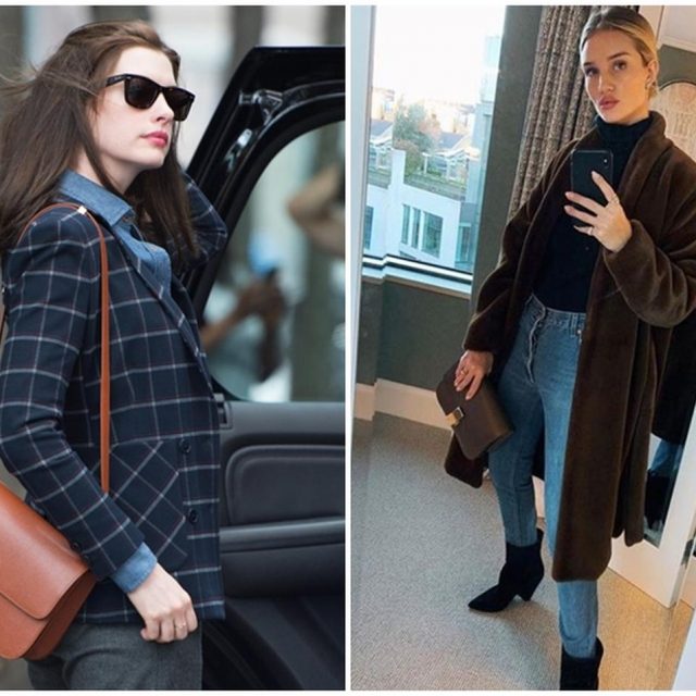 セリーヌのクラシックボックスバッグが女優＆モデルたちに大人気！