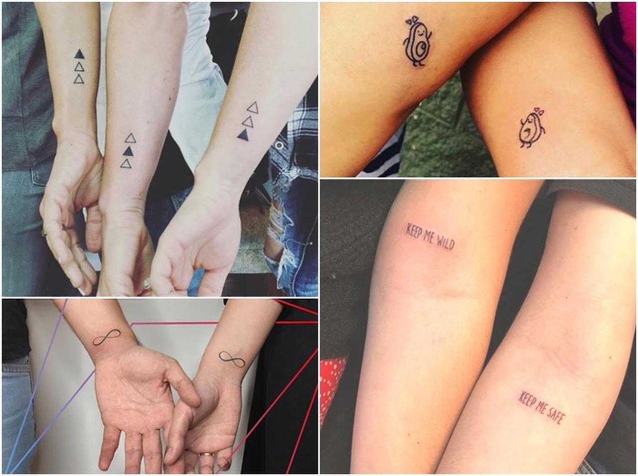 友達や恋人と、仲良くオソロで入れる“ペアタトゥー”