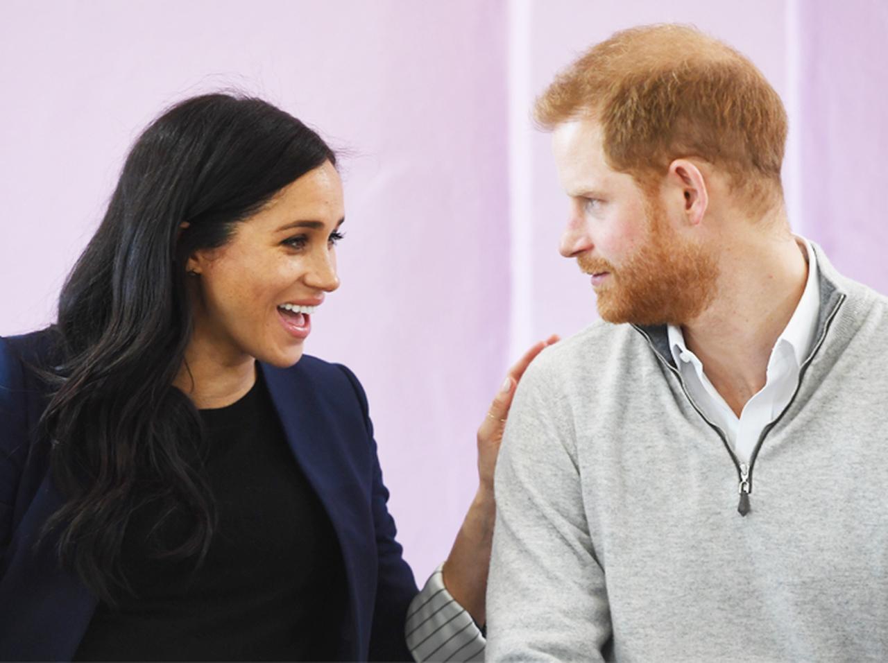 ヘンリー王子、メーガン妃のお腹の中のベビーに「それって僕の子？」