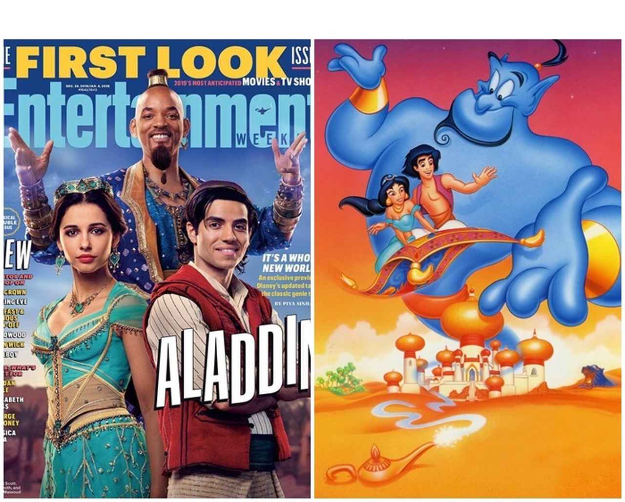 『アラジン』最新予告に登場した「青色のウィル・スミス」が衝撃的