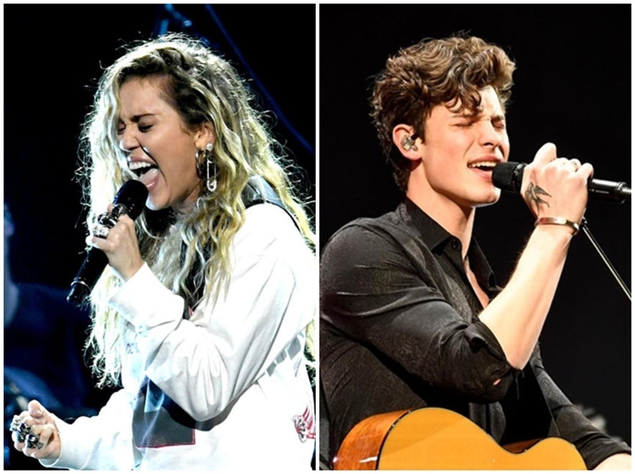 マイリー・サイラスとショーン・メンデス、グラミー賞で共演か この写真に答えが