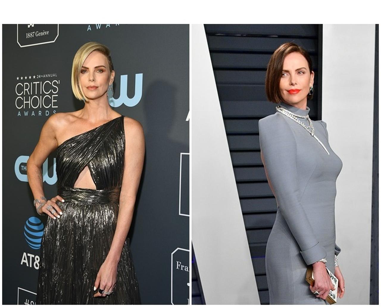 シャーリーズ・セロン、アカデミー賞授賞式の直前に髪の毛をバッサリ