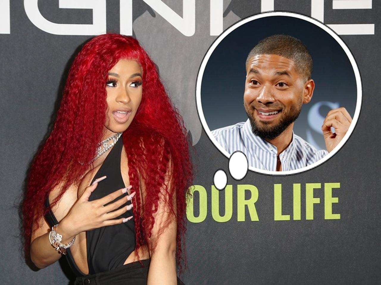 カーディ・B、人気俳優のヘイトクライム「自作自演」疑惑にもの申す