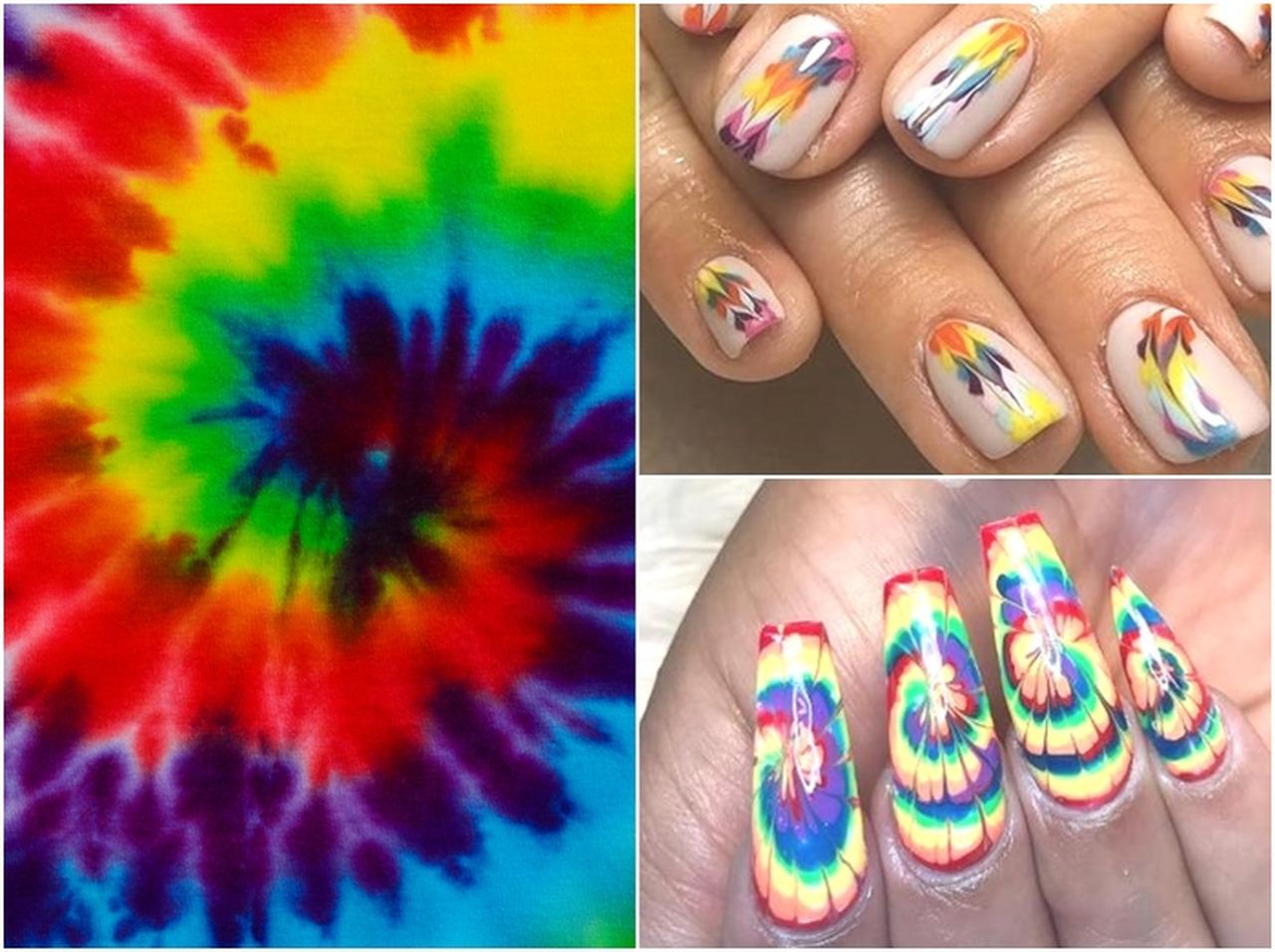 かわいい「タイダイネイル」に注目♡ [ネイルデザイン集]