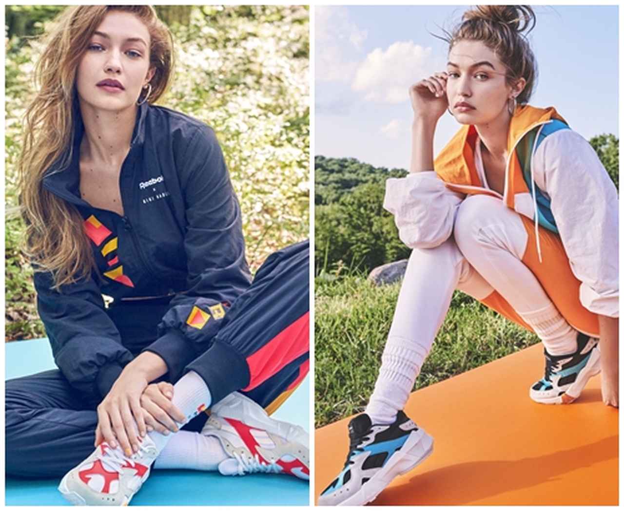 リーボックとジジ・ハディッドのコレクション新スニーカーに注目