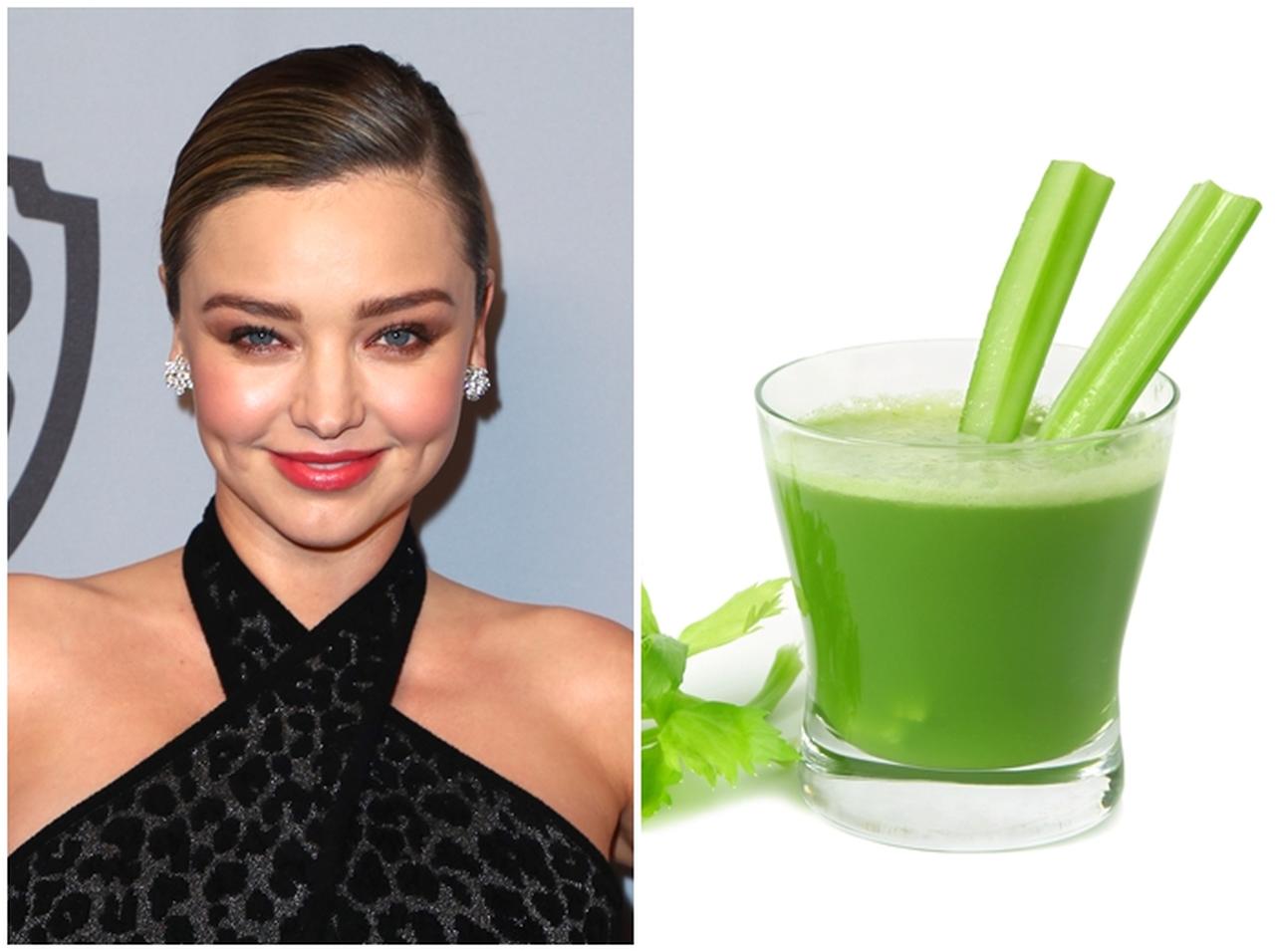 ミランダ・カーも激ハマリ!セロリジュースが2019年人気急増中