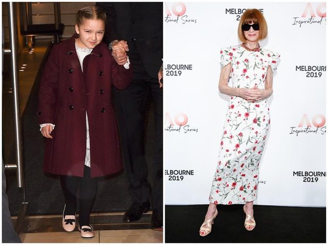 デビット・ベッカムの愛娘が、アナ・ウィンターそっくりになって登場！