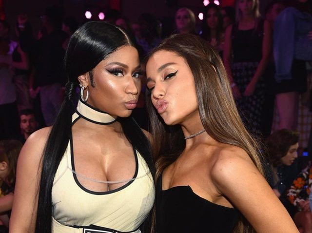 ニッキー・ミナージュ、グラミー賞で揉めたアリアナ・グランデのために援護射撃