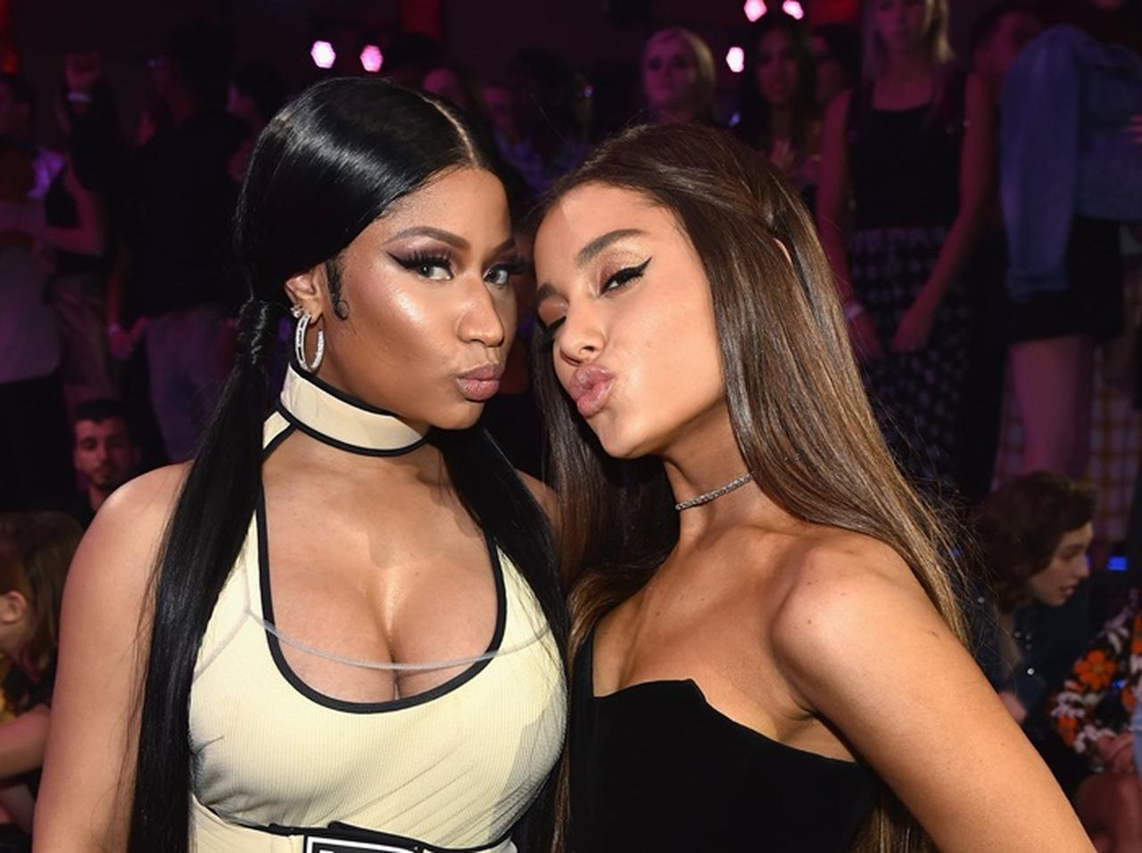 ニッキー・ミナージュ、グラミー賞で揉めたアリアナ・グランデのために援護射撃