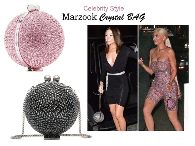 丸いクリスタルボールのクラッチが新しい♡