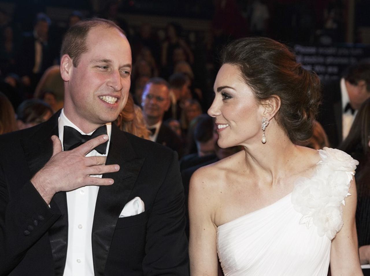 キャサリン妃、ダイアナ元妃の「遺品」つけて登場【英国アカデミー賞】