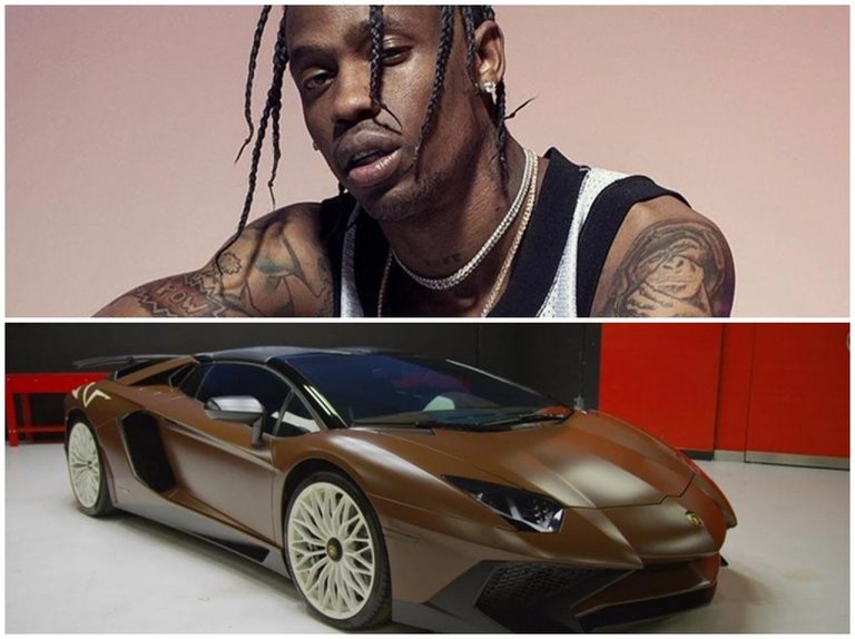 トラヴィス・スコット、5千万円超えのランボルギーニをカスタム!