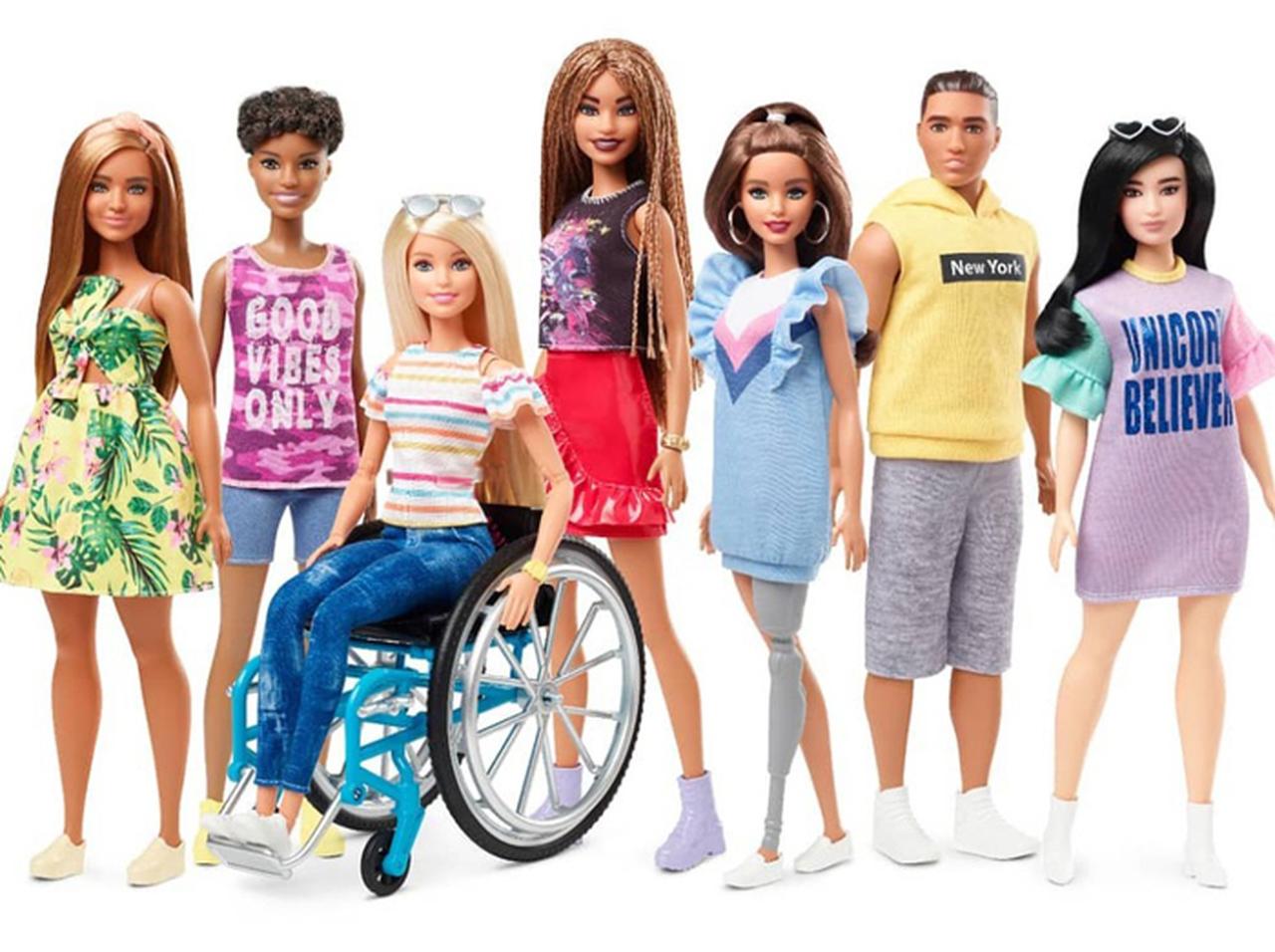 「車いす」や「義足」も “障害とともに生きるバービー”が仲間入り