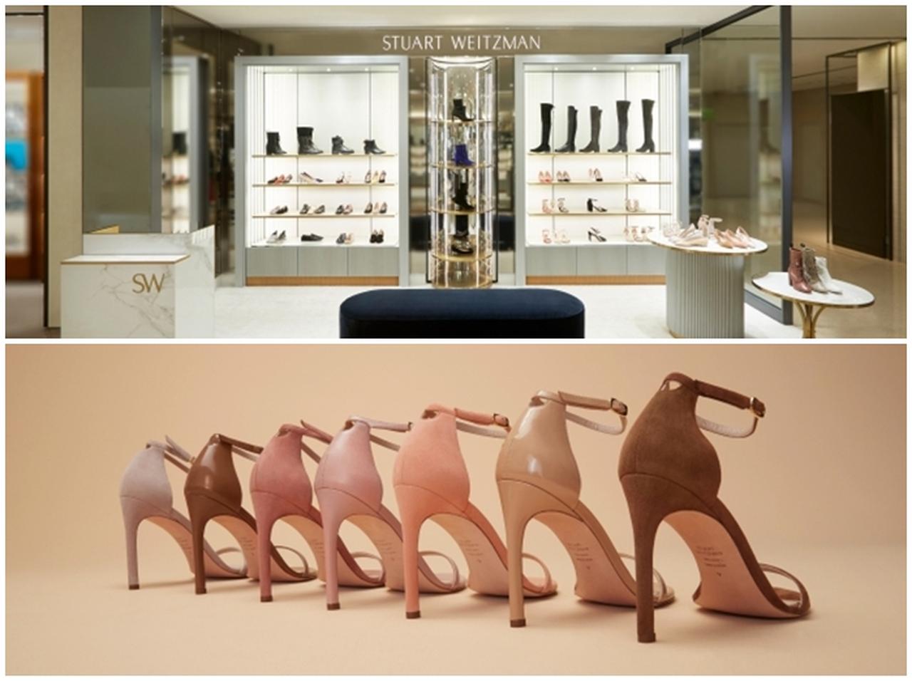 スチュアート・ワイツマン阪急うめだ本店に常設店舗をオープン