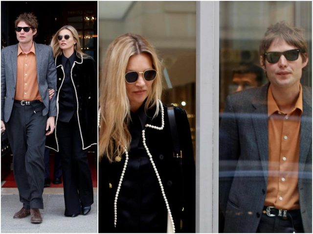 ケイト・モス、13歳年下の伯爵ニコライ・フォン・ビスマルクとパリでお買いもの