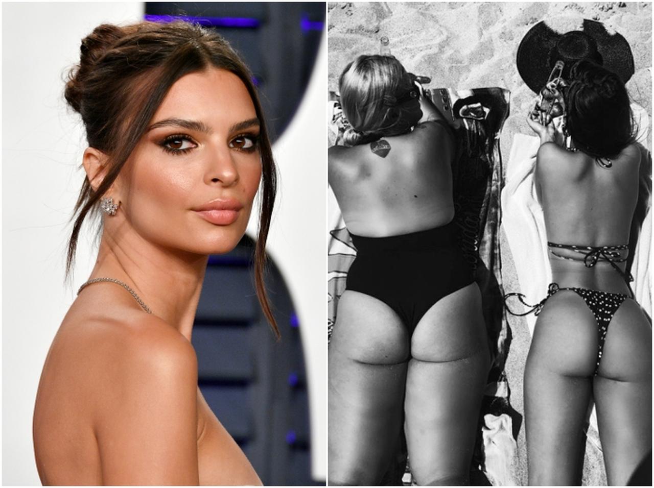 エミリー・ラタコウスキー、「自分より太った友人」との水着写真公開し非難の声