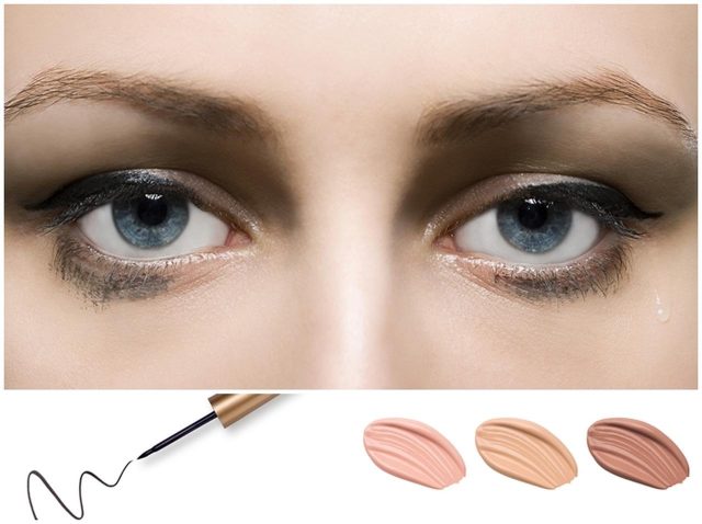 花粉時期のコスメ対策！アイライナーをにじませない方法