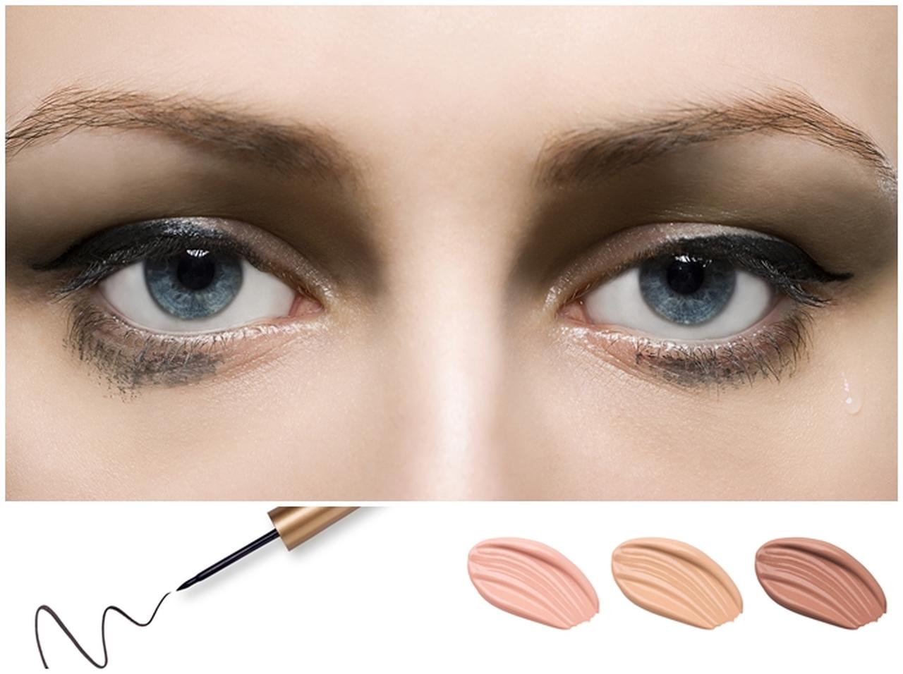 花粉時期のコスメ対策!アイライナーをにじませない方法