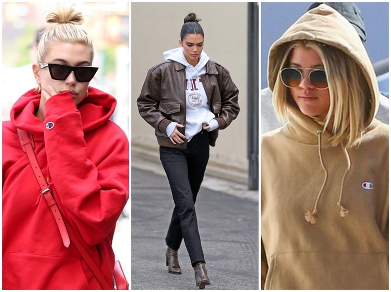 チャンピオンのフーディを人気モデルたちが愛用!